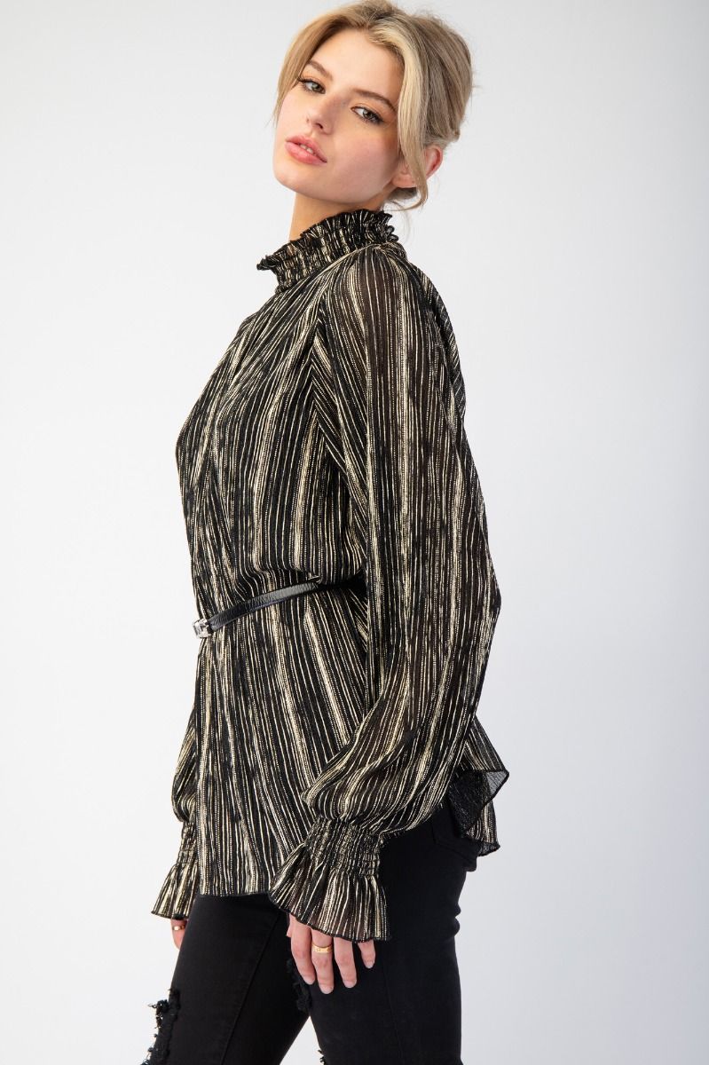 Midnight Spark Blouse