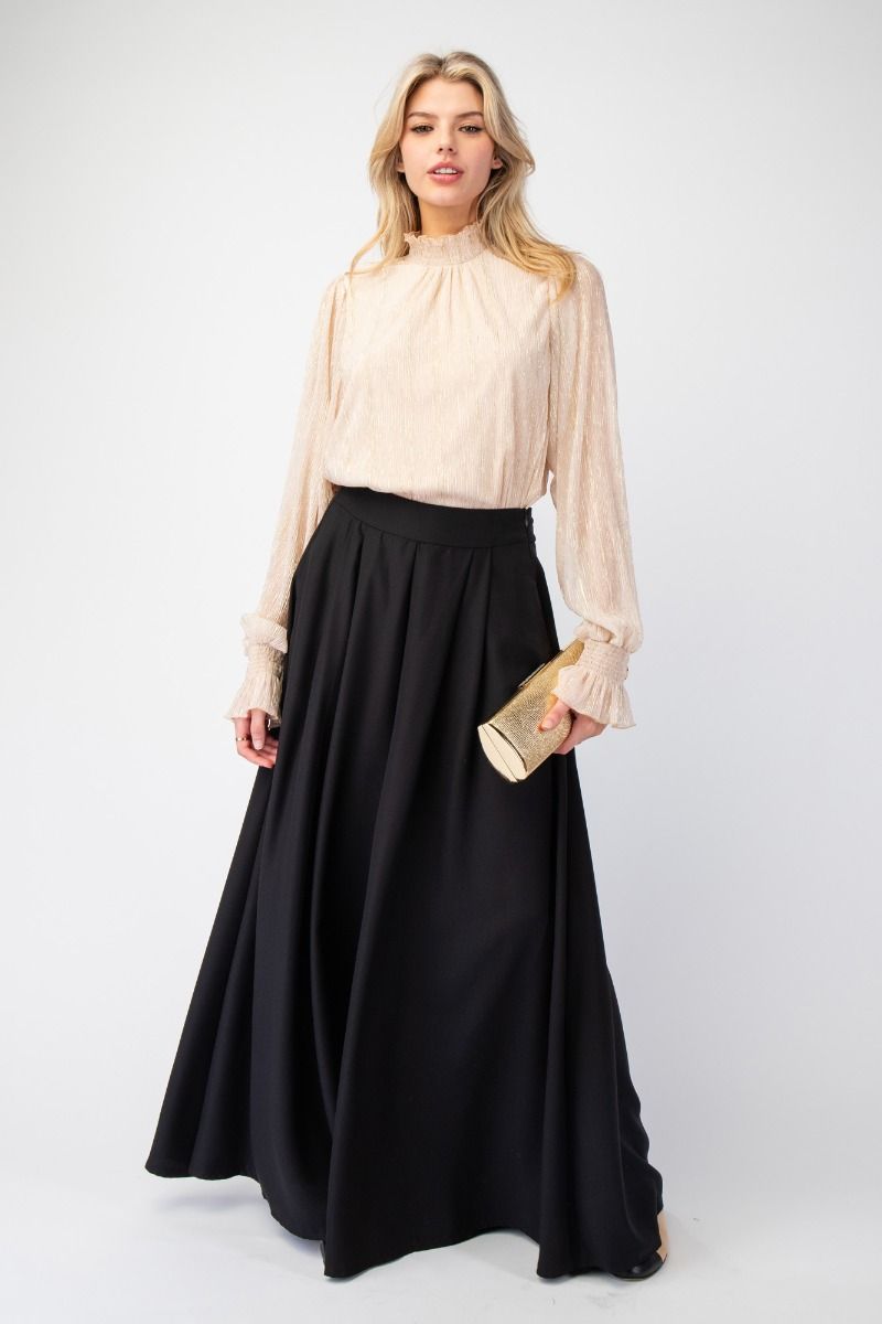 The Champagne Glow Blouse