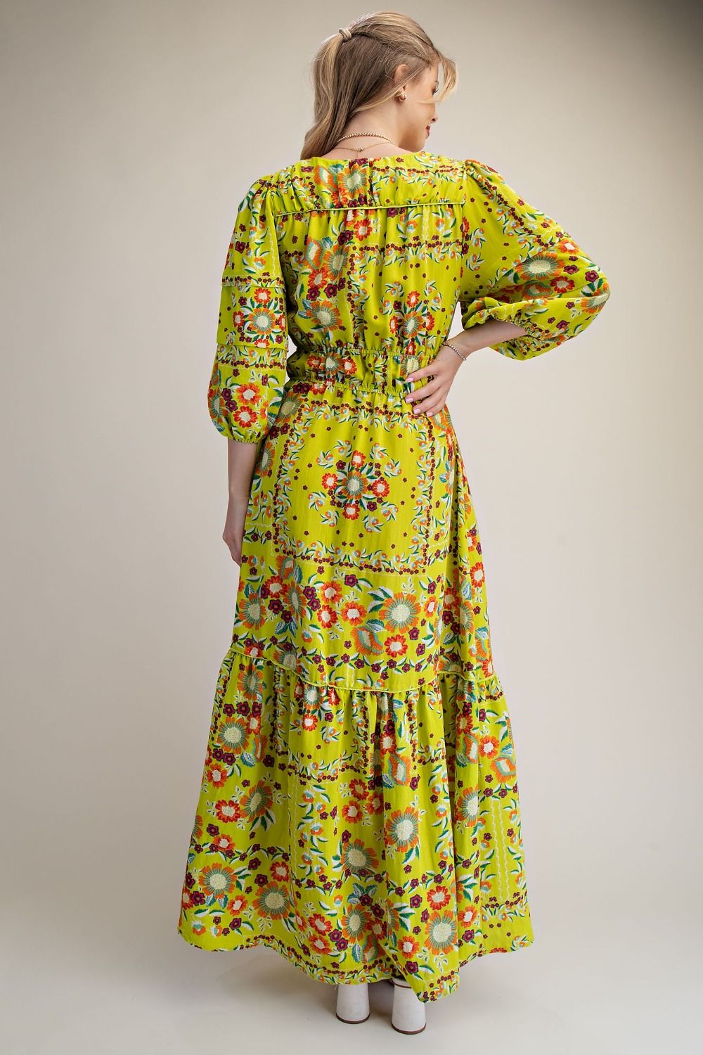 The Sunshine Bloom Maxi Dress