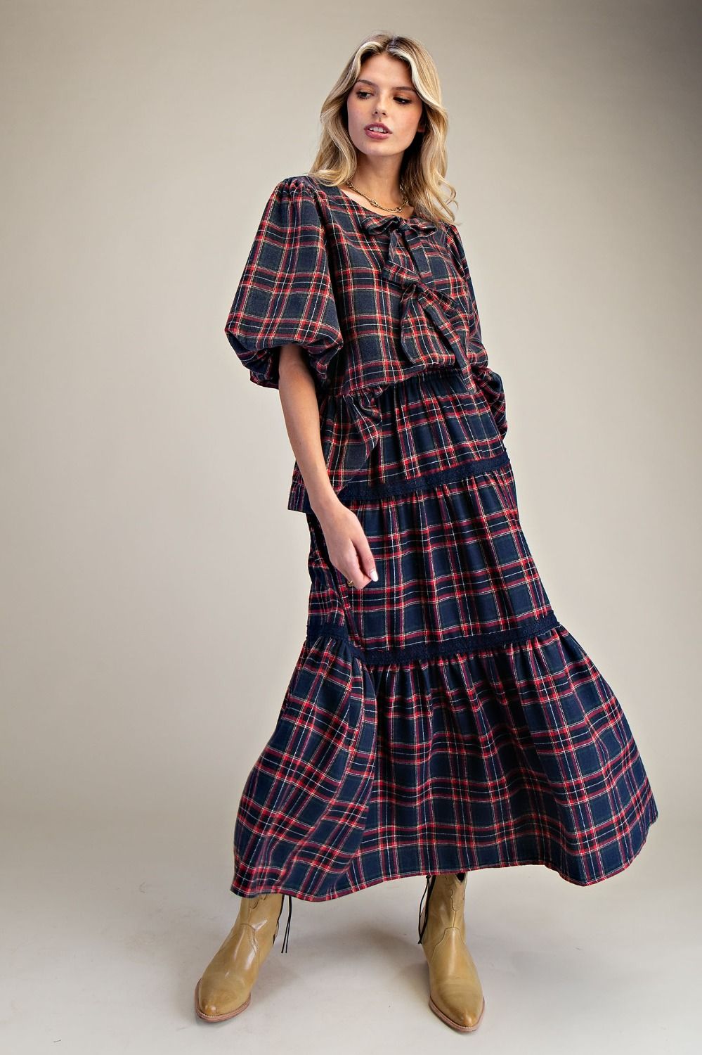 The heritage plaid set