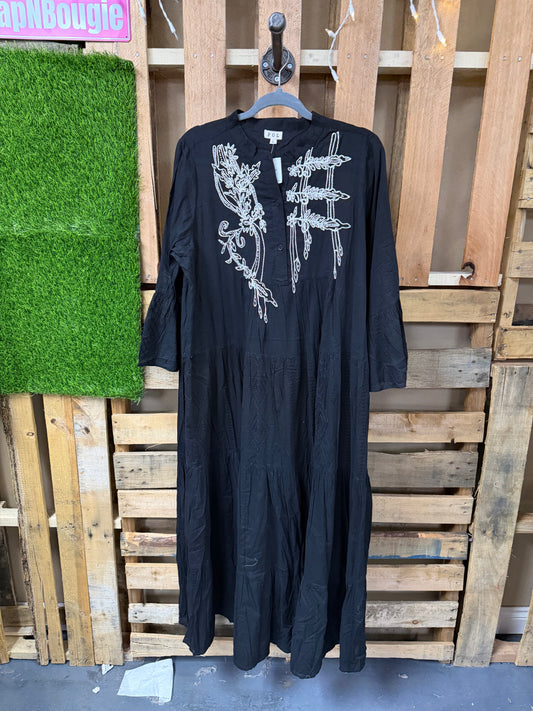 Midnight Blossom Maxi