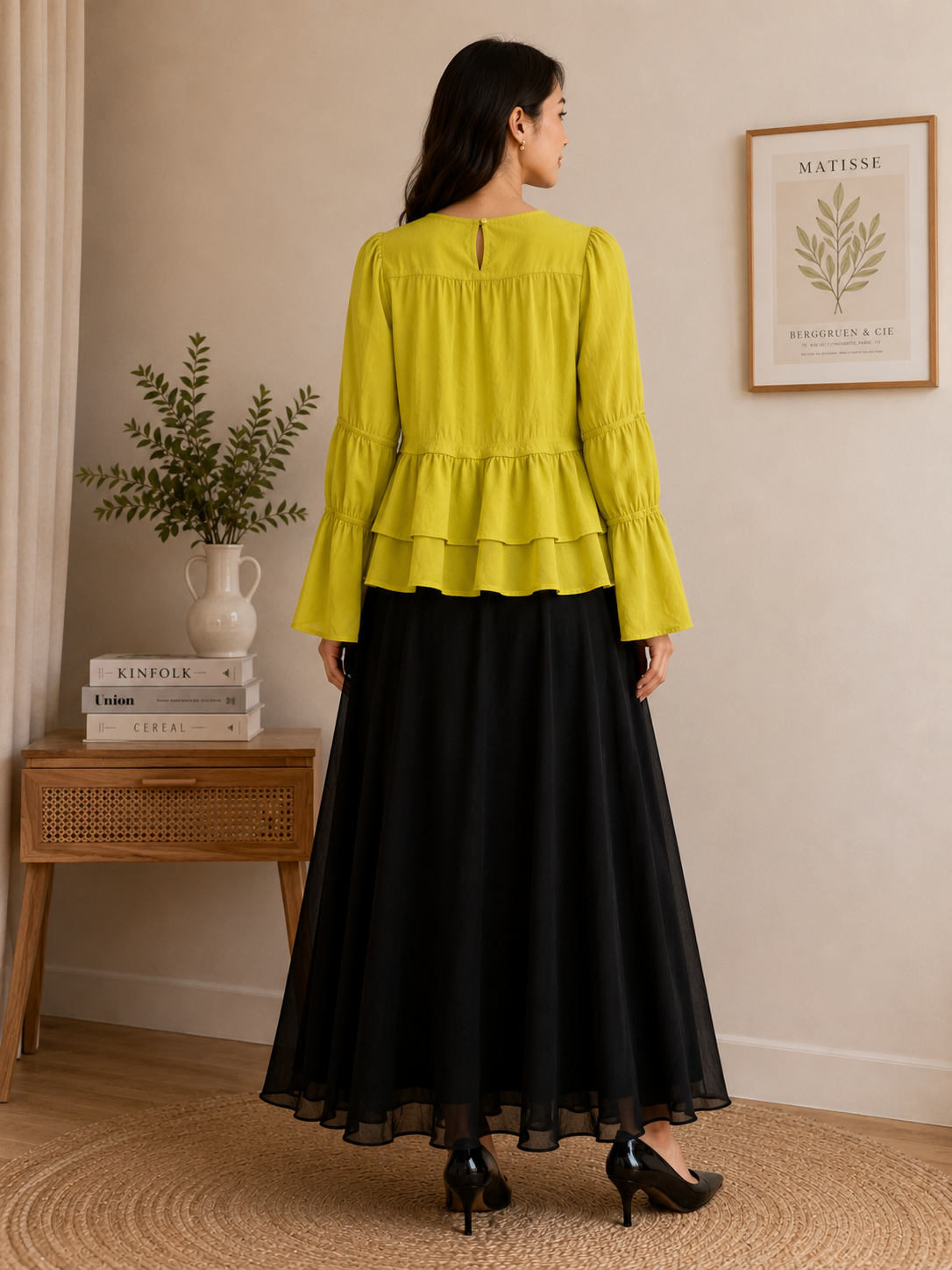 Lime Blossom Blouse