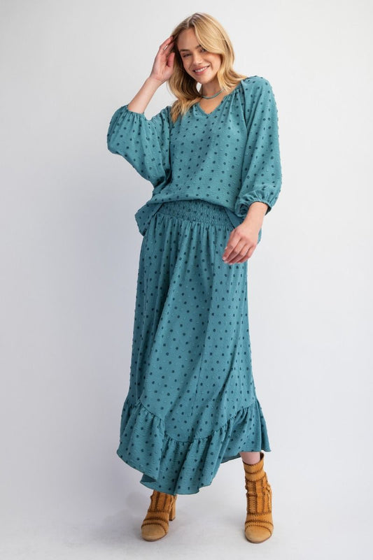 Coastal Breeze Swiss Dot Set
