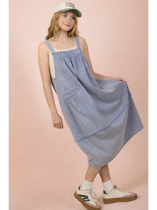 The Simple Blessings Denim Dress
