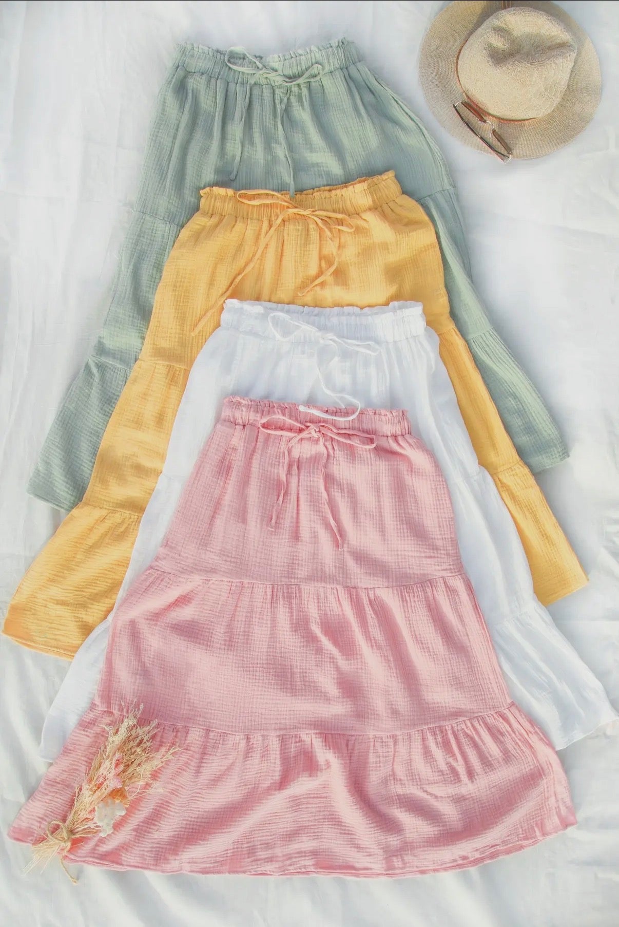 The Gracefully Gathered Maxi Skirt