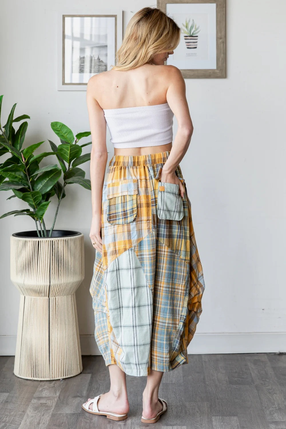 Plaid Skirt