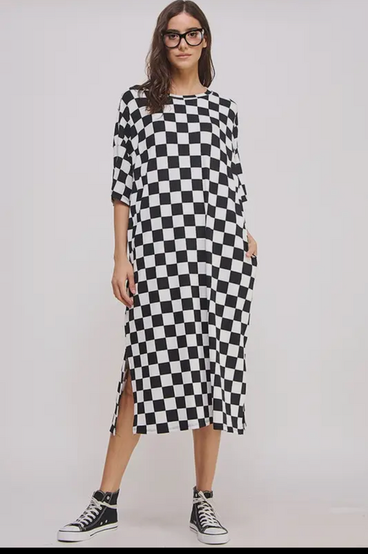 Checkered Everyday Dress