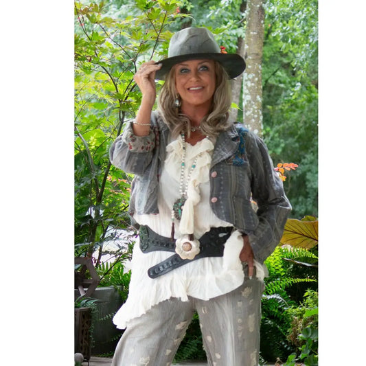 The Patchwork Crop Jacket