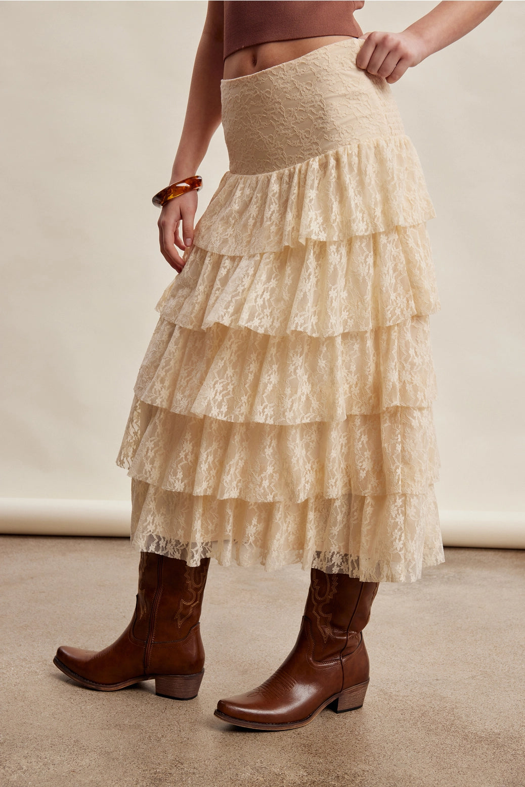 Full of Lace Boho Skirt