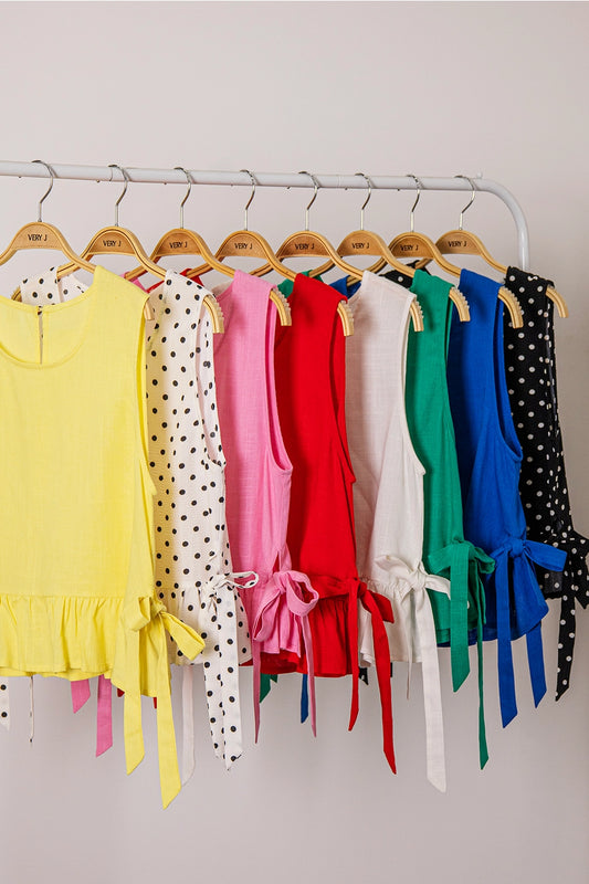 Tie It Up Mini top