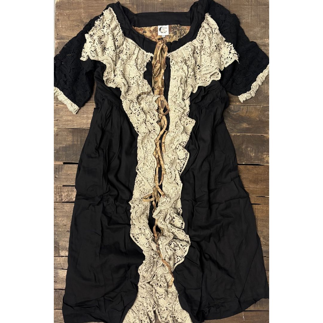 Dark Echo of Lace Duster