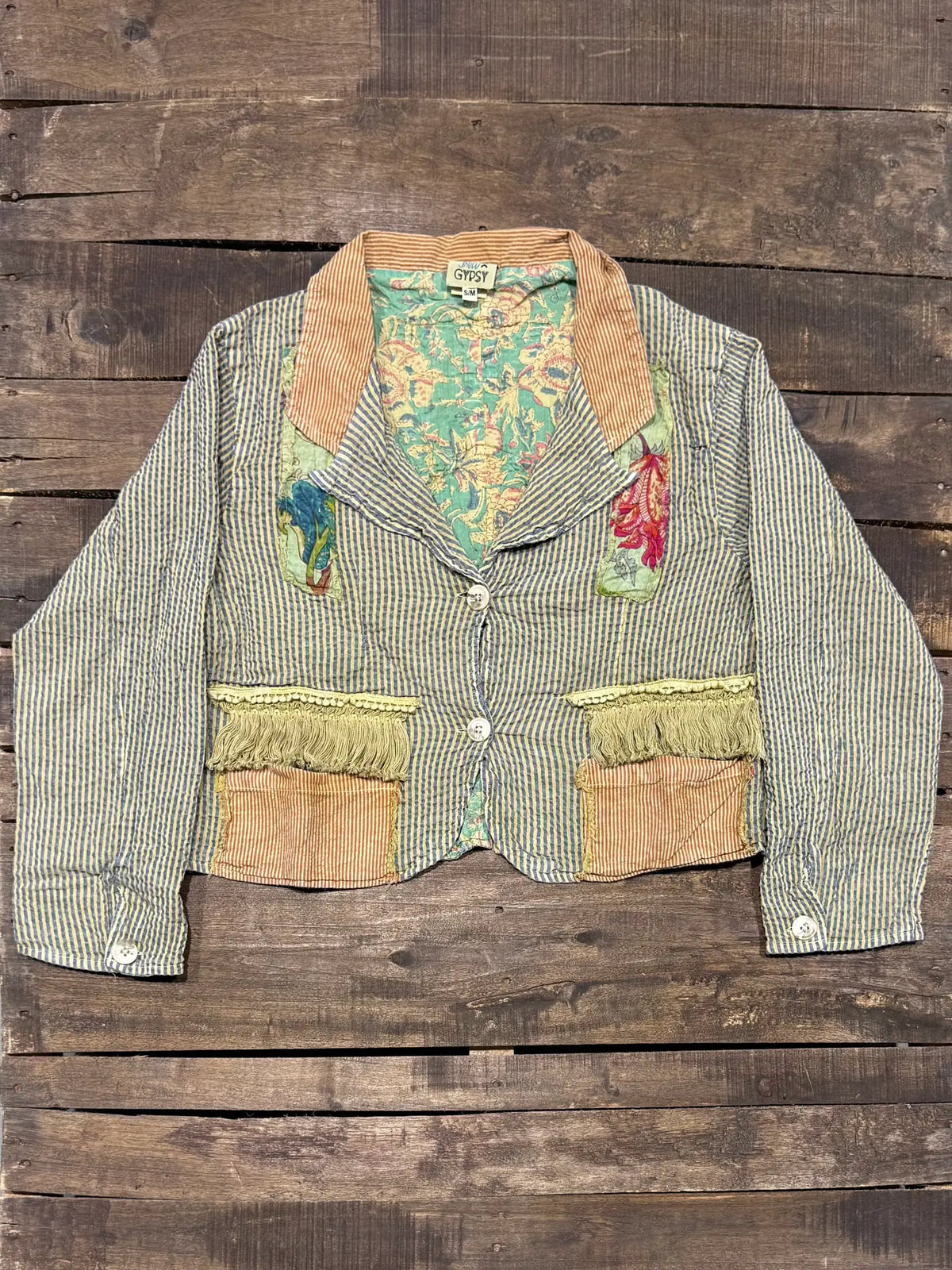 Blue Willow Jacket Stripe