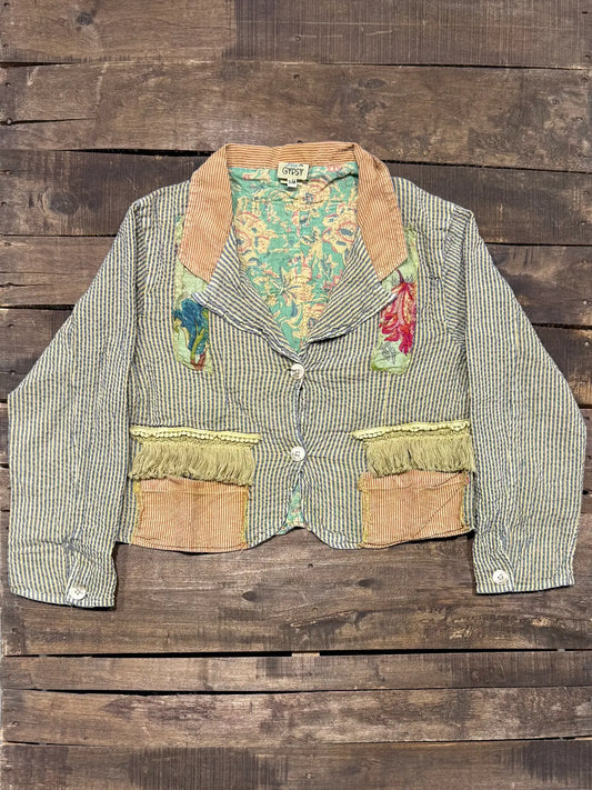 Blue Willow Jacket Stripe