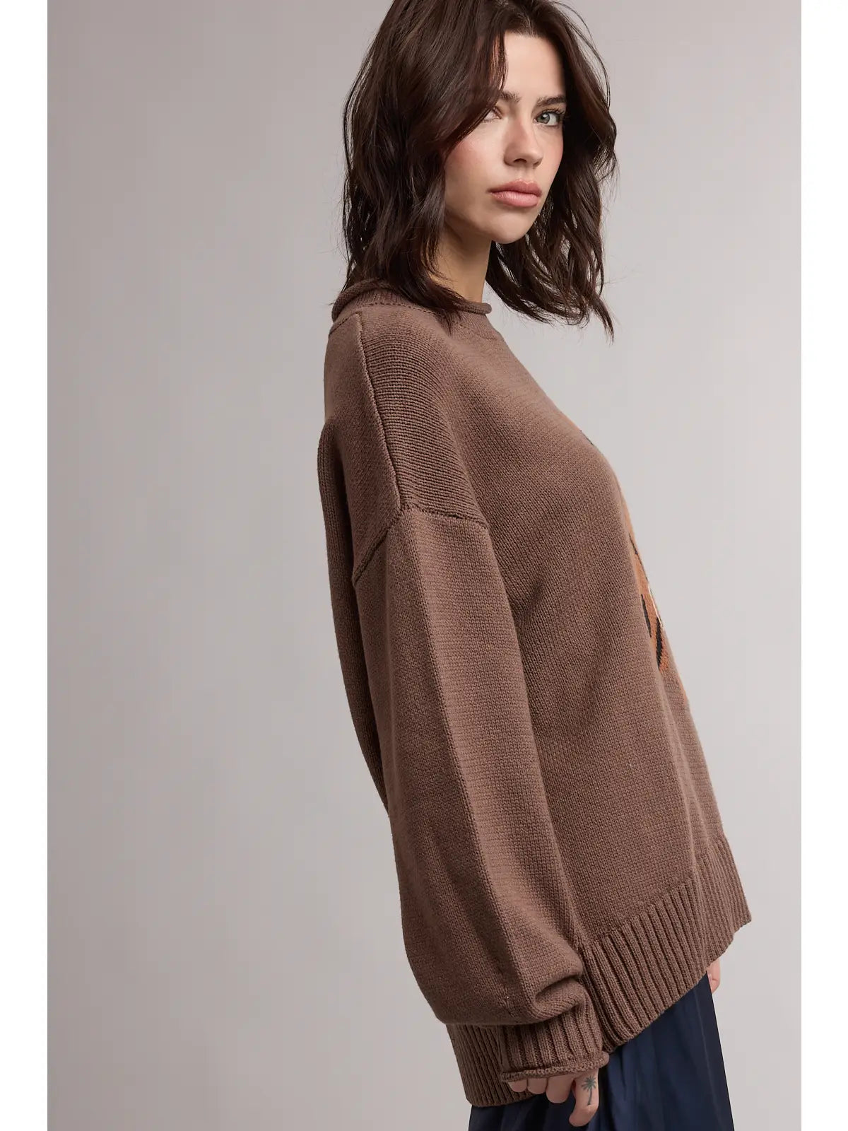 HORSE HEAD SWEATER