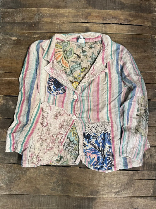 boho-chic topper