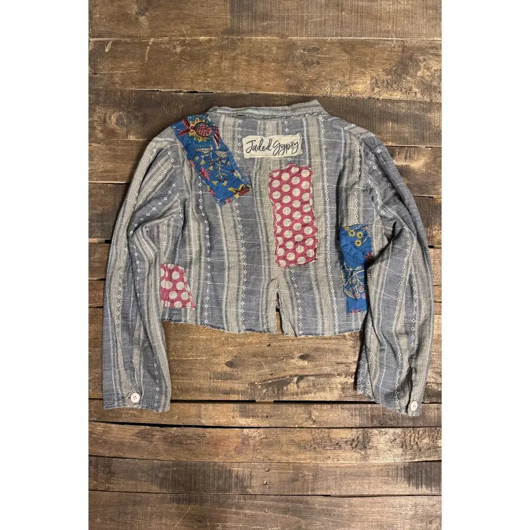 The Patchwork Crop Jacket