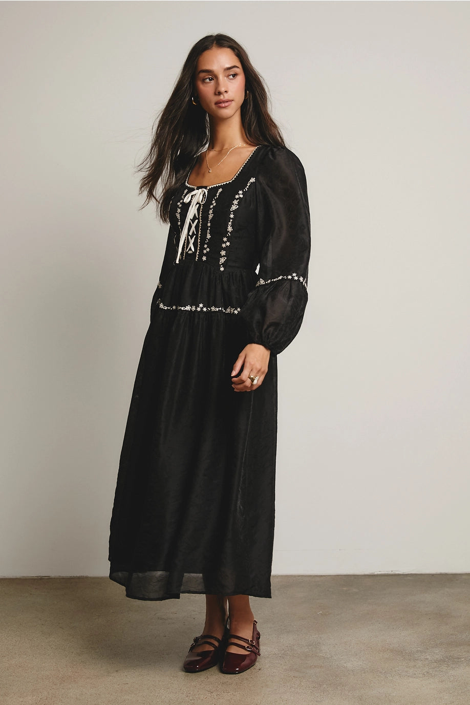 The Noir Elegance Dress