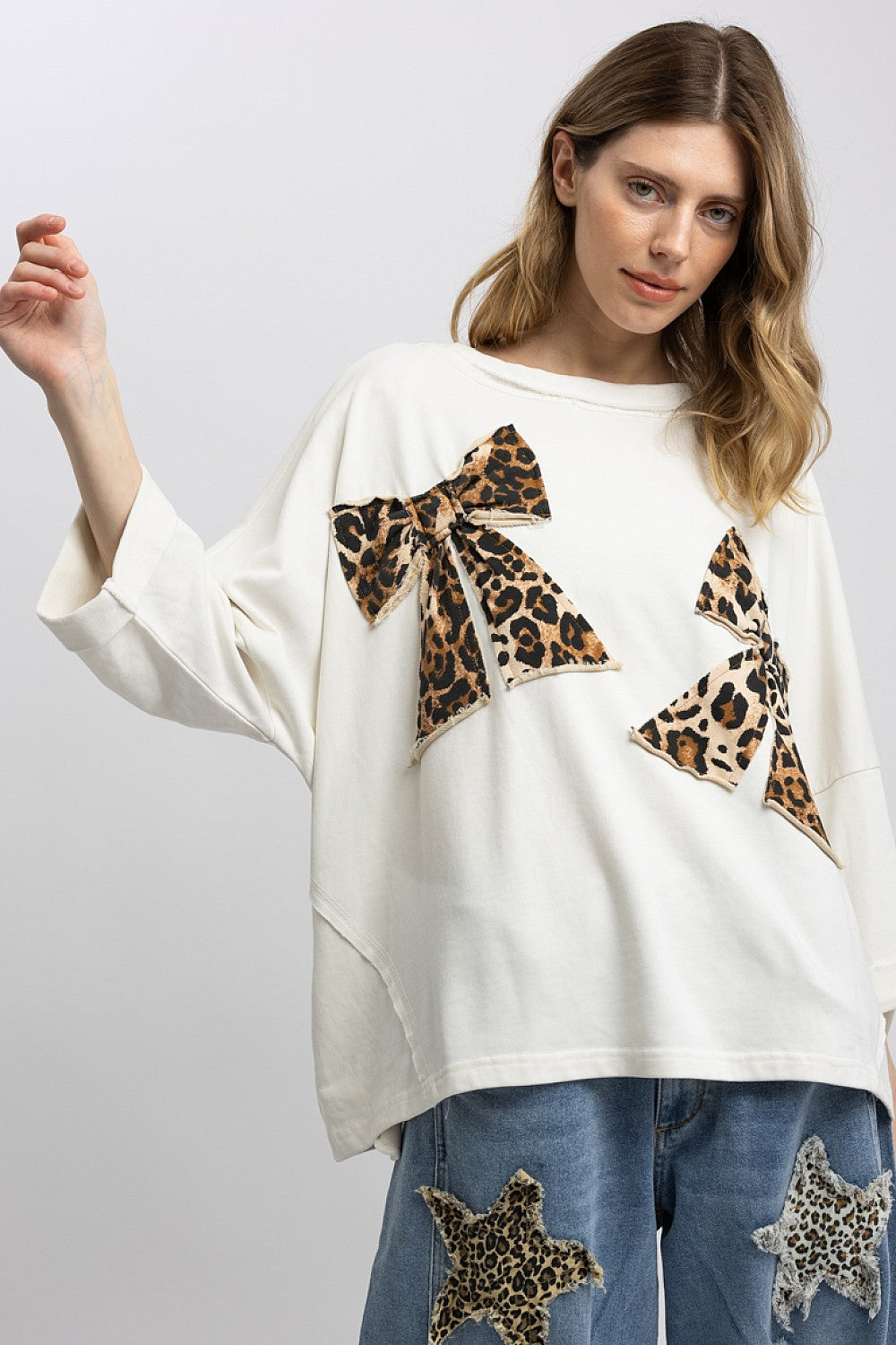 The Wild Ribbon Over-Sized Tee