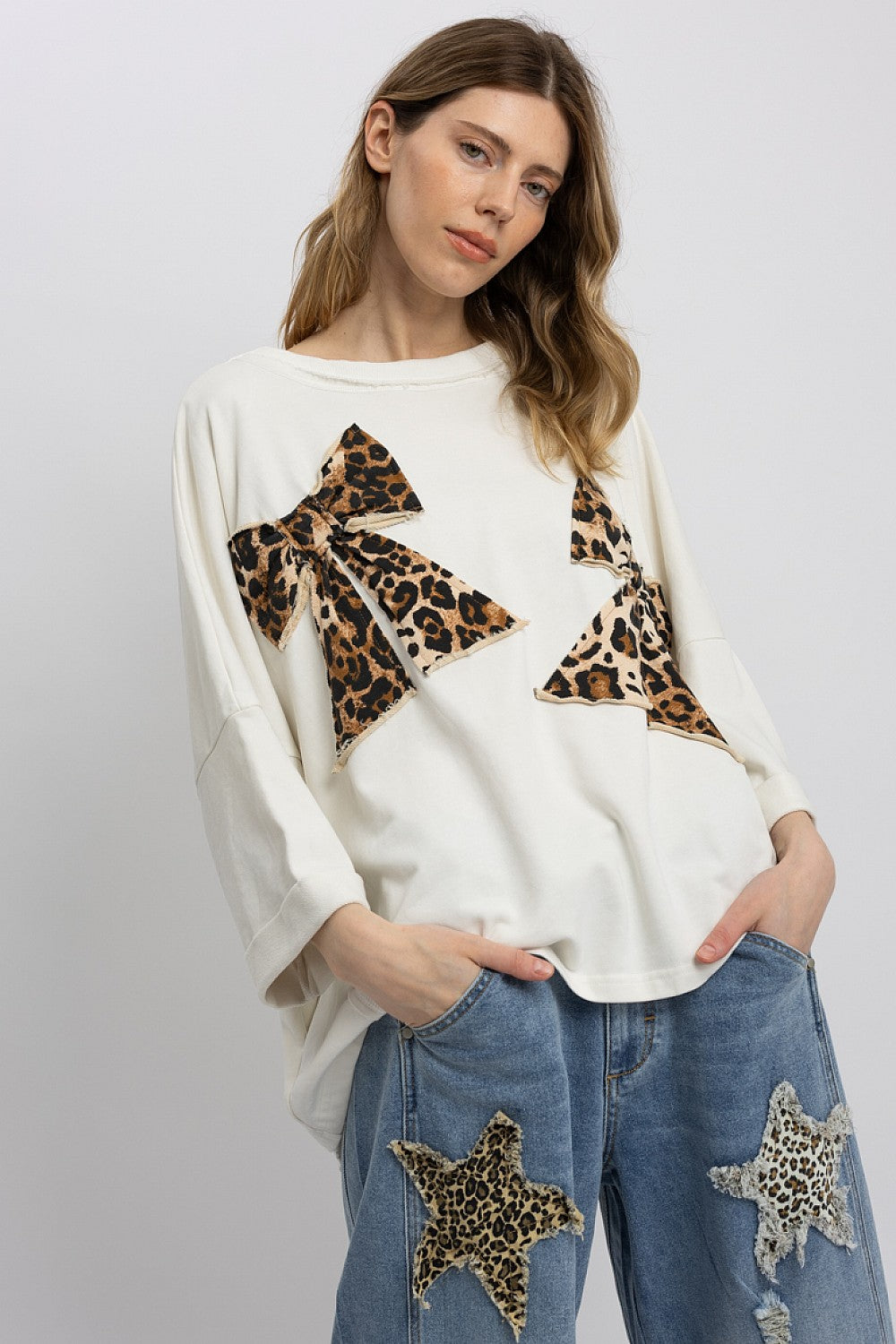 The Wild Ribbon Over-Sized Tee