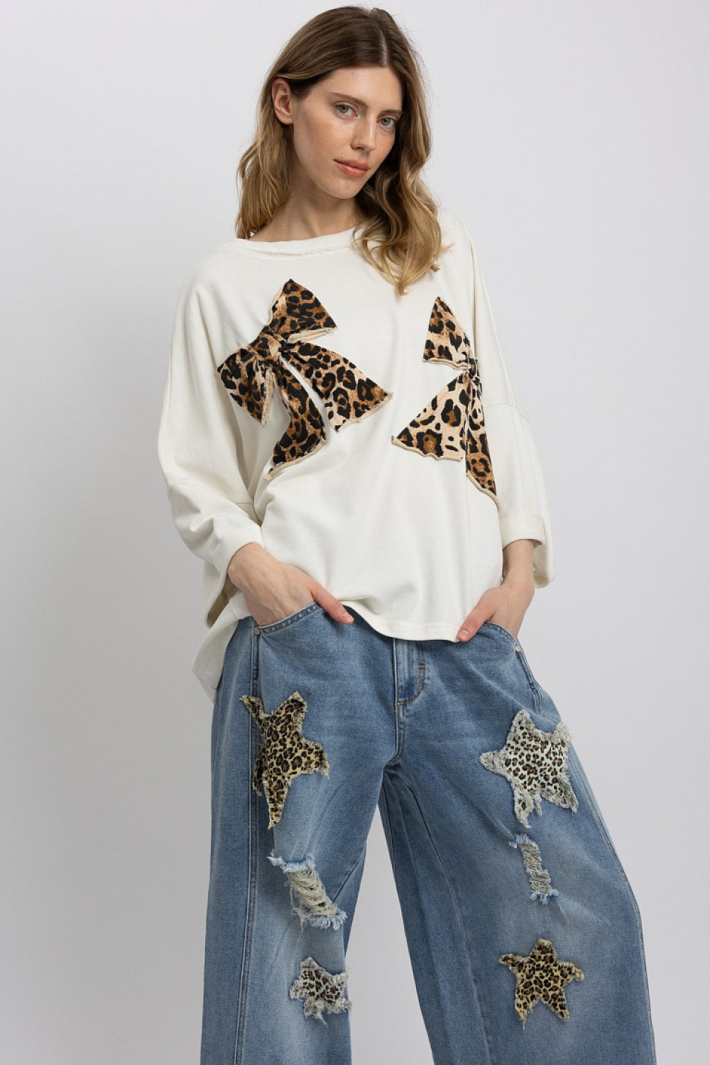 The Wild Ribbon Over-Sized Tee