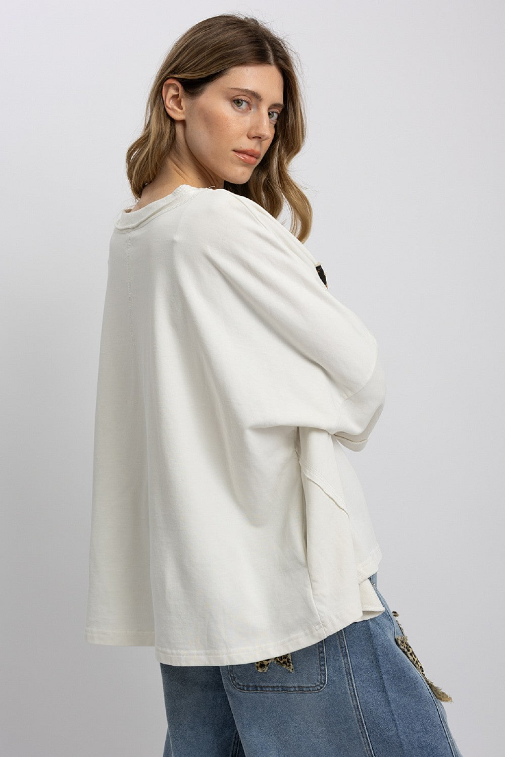 The Wild Ribbon Over-Sized Tee