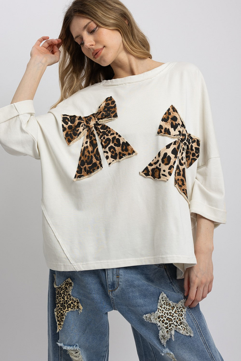 The Wild Ribbon Over-Sized Tee