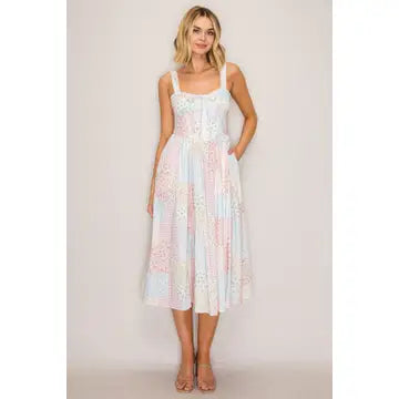 Pink Corset Style Sundress