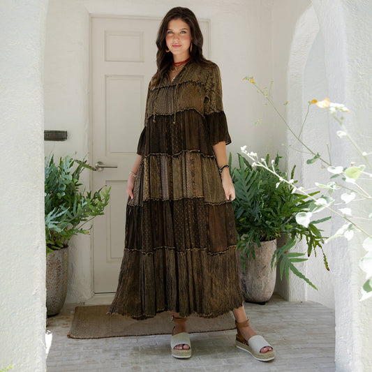 Timeless Long Jhabla Dress - Elegant & Chic (New Color)