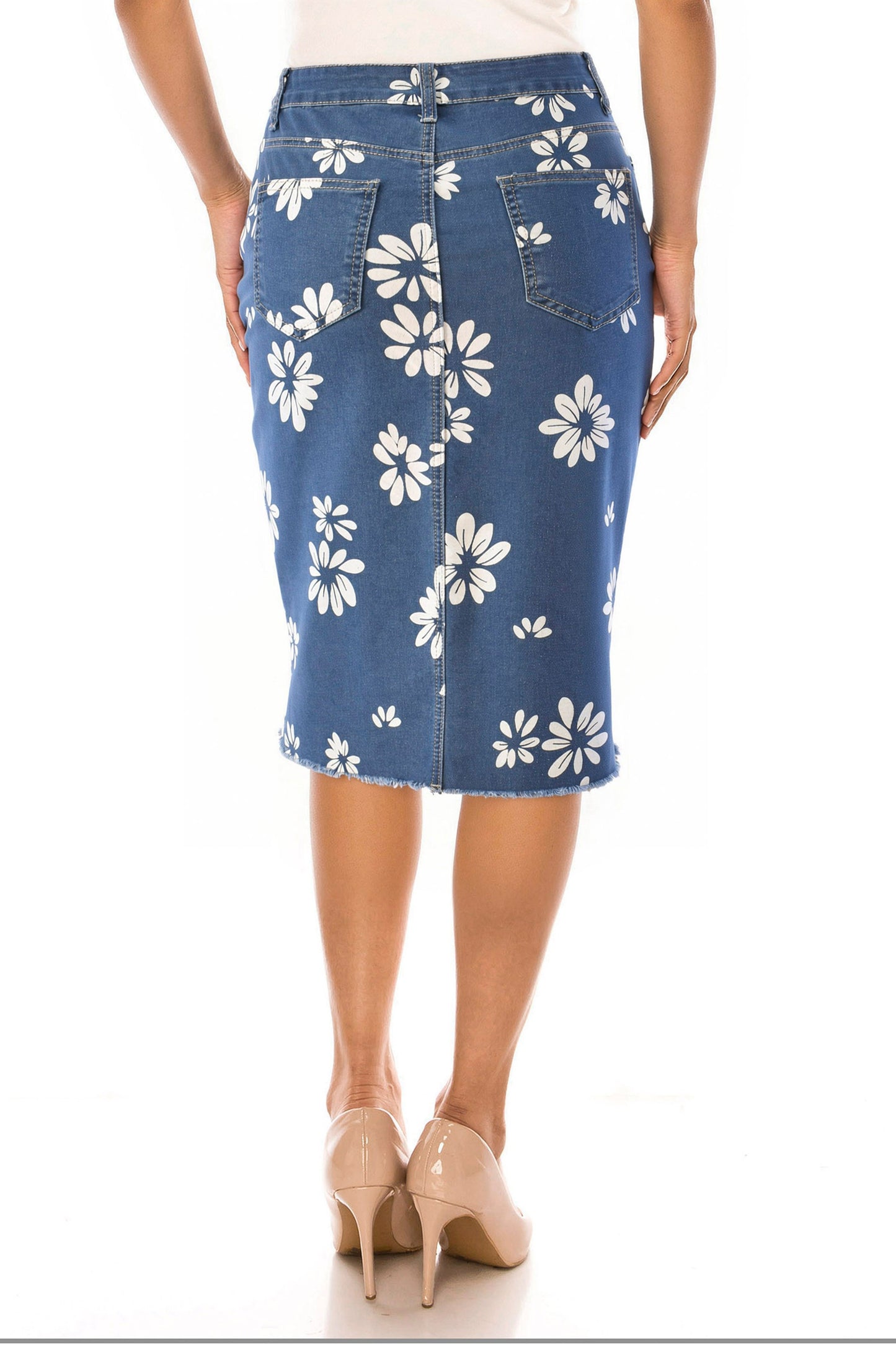 FLORAL & RAW HEM