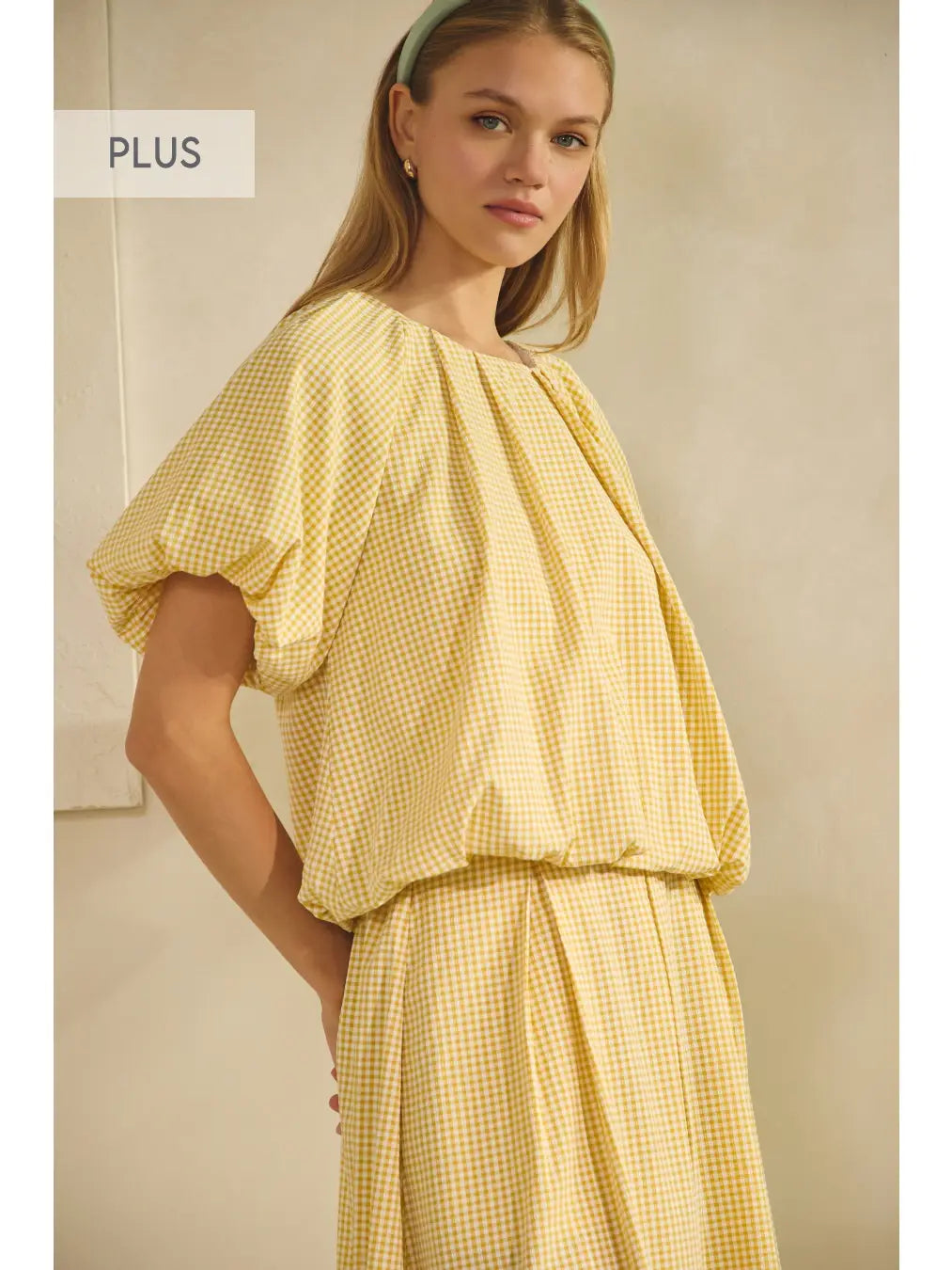 Daisy Daydream Gingham Set