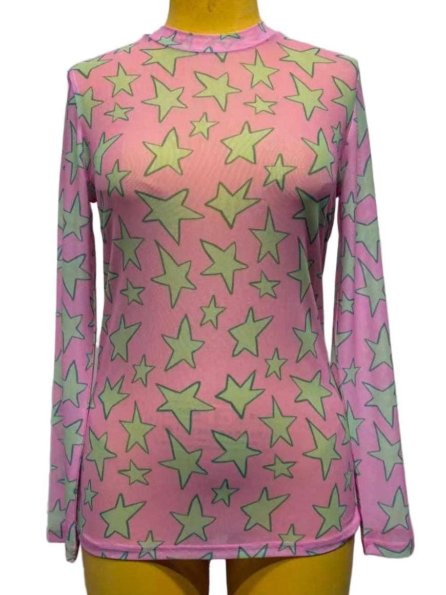 TH1221 PINK STAR   (7 Piece)