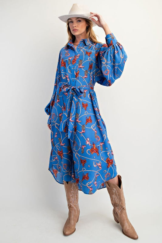 WESTERN GLAM DRESS