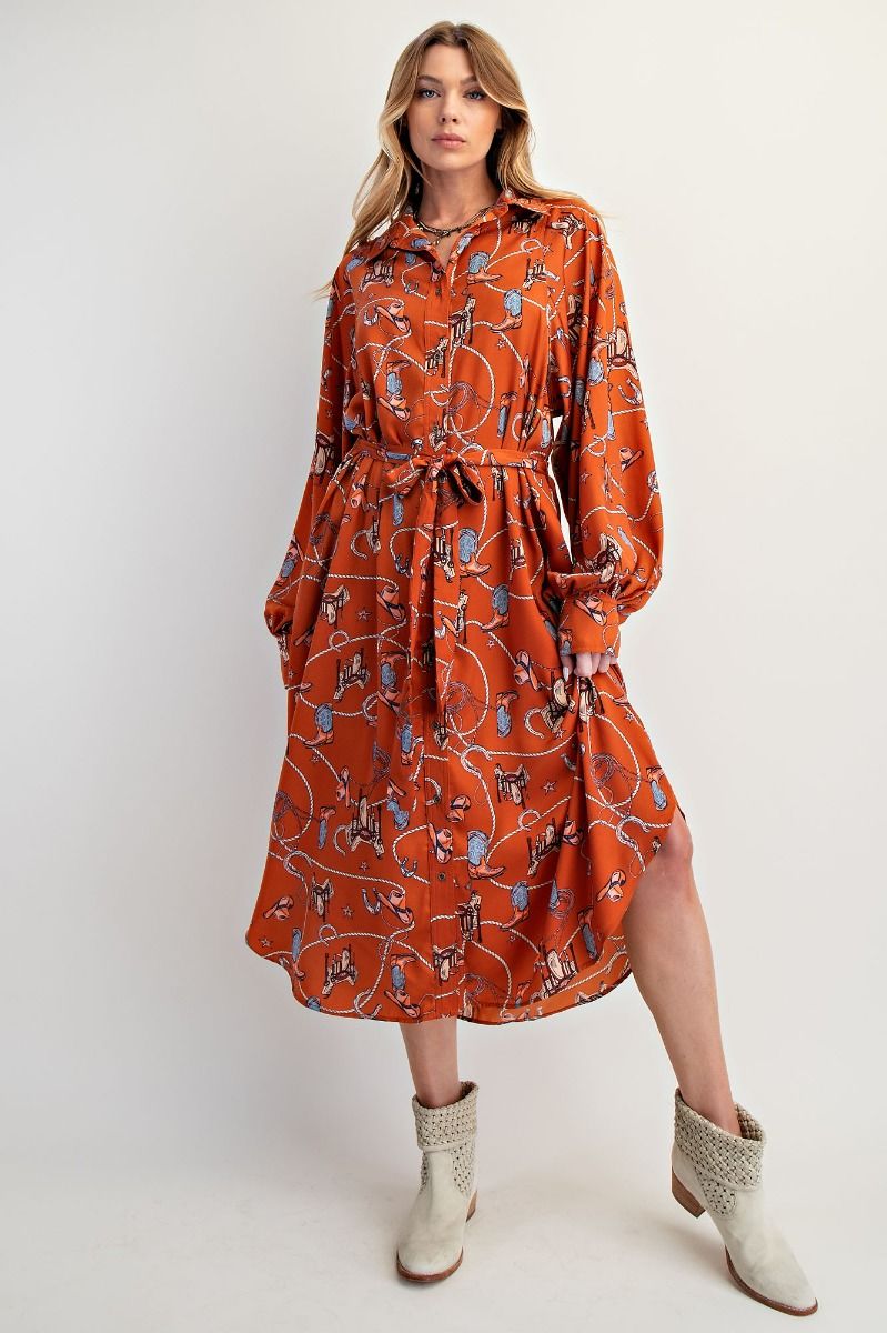 WESTERN GLAM DRESS