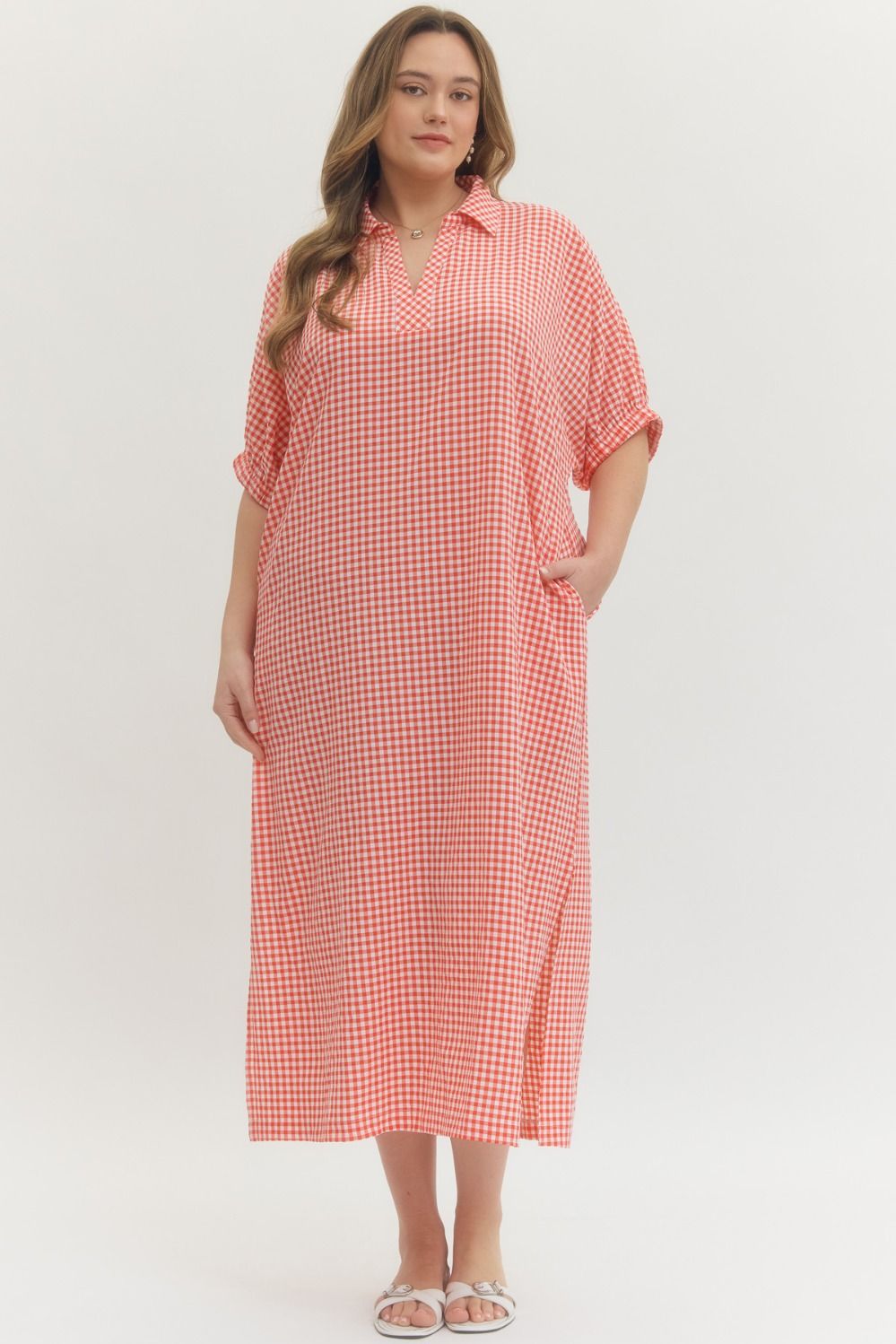 The Curvy & Country Confidence Dress Red