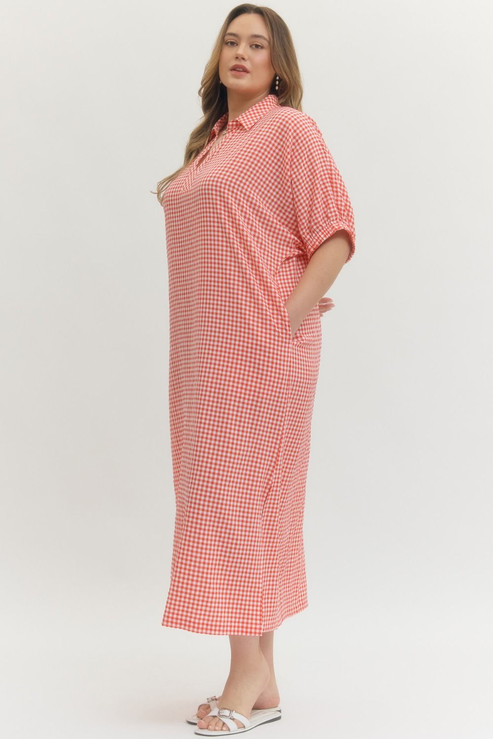 The Curvy & Country Confidence Dress Red