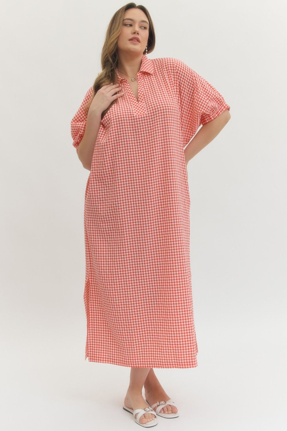 The Curvy & Country Confidence Dress Red