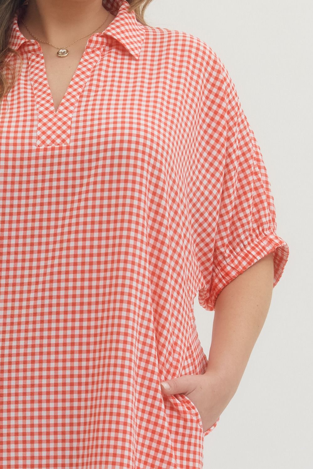 The Curvy & Country Confidence Dress Red