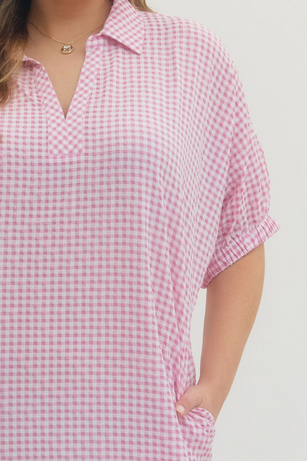 The Curvy & Country Confidence Dress Pink