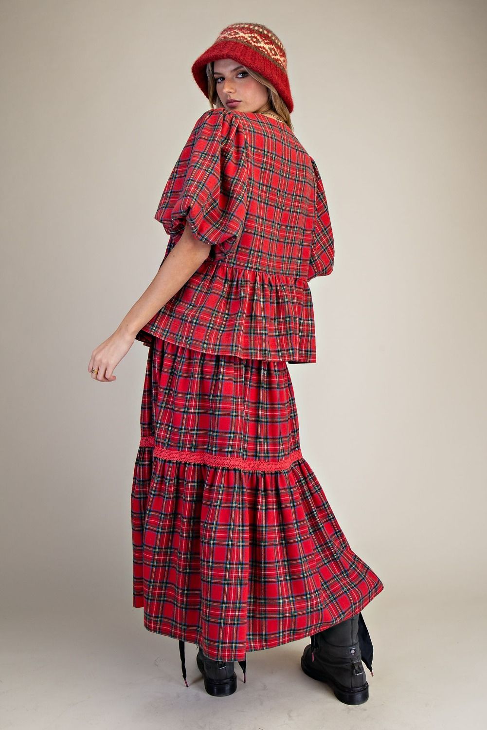 The fireside plaid set
