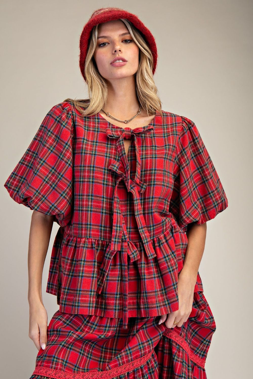 The fireside plaid set