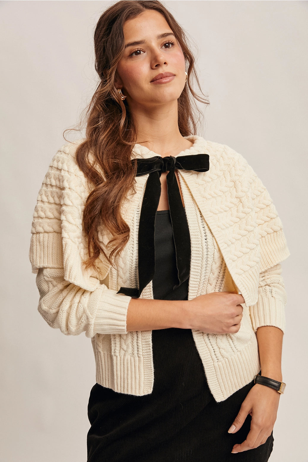 The Ultimate Capelet Cardigan