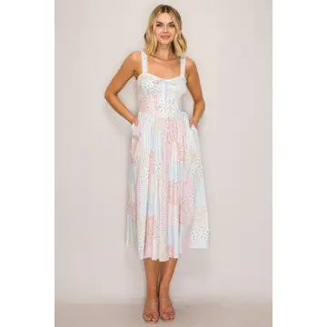 Pink Corset Style Sundress