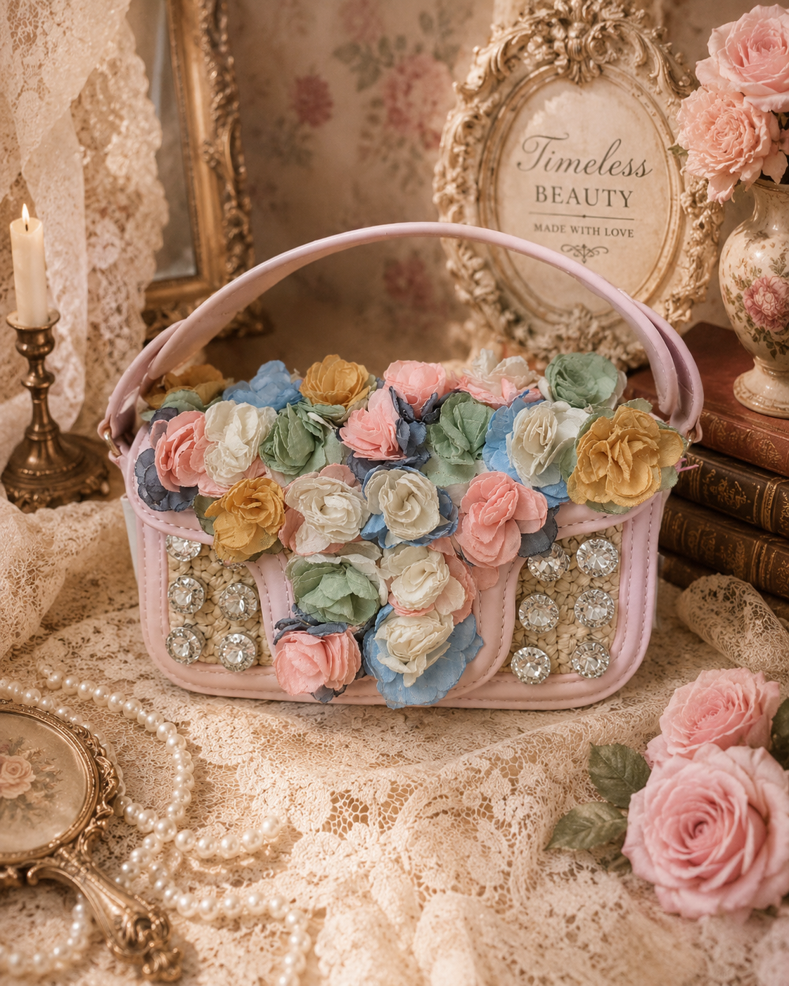 Sweet Blossom Cottage Handbag 🌸