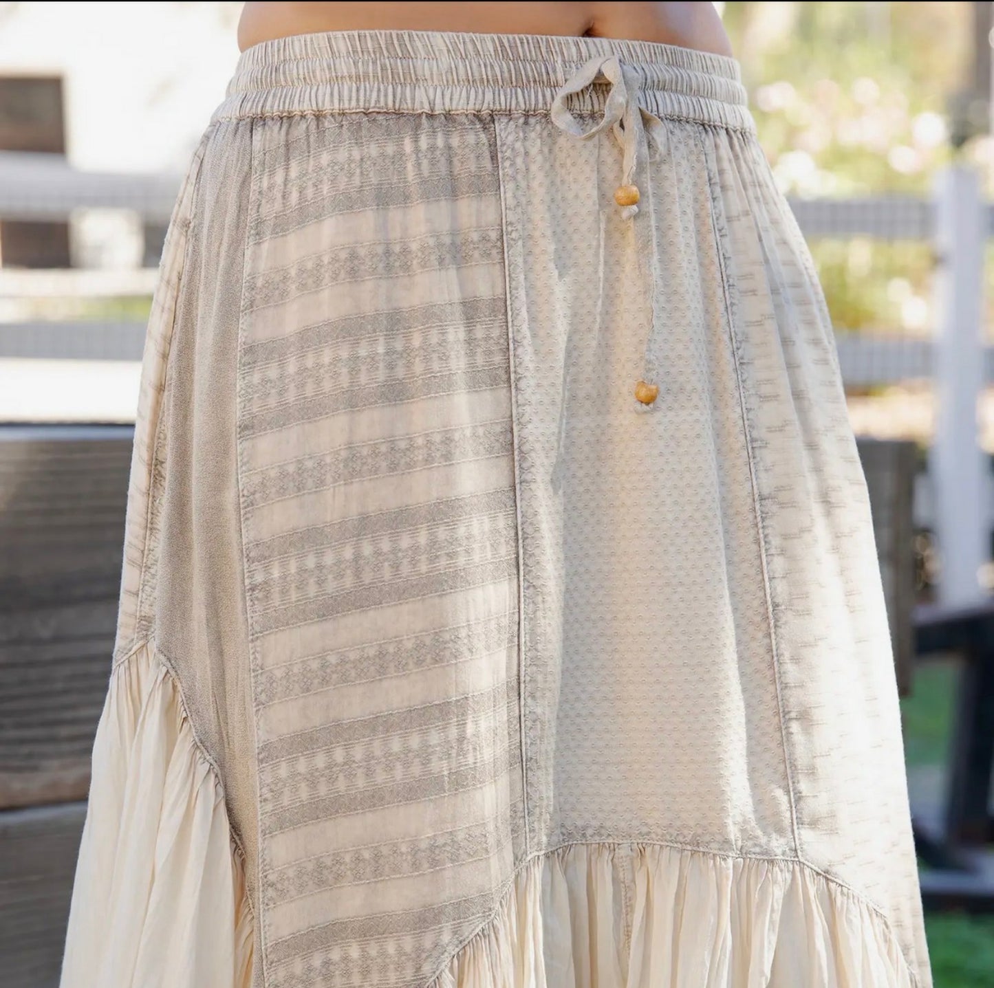 Whispering Willows Boho Skirt