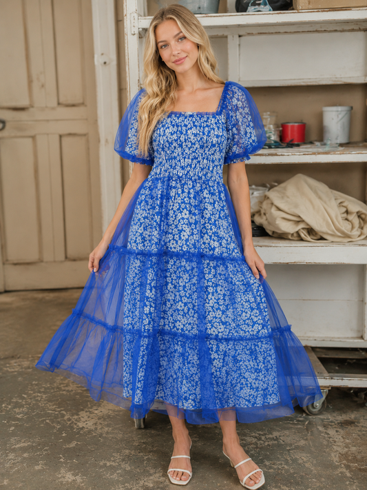 Bluebell Whisper Maxi Dress