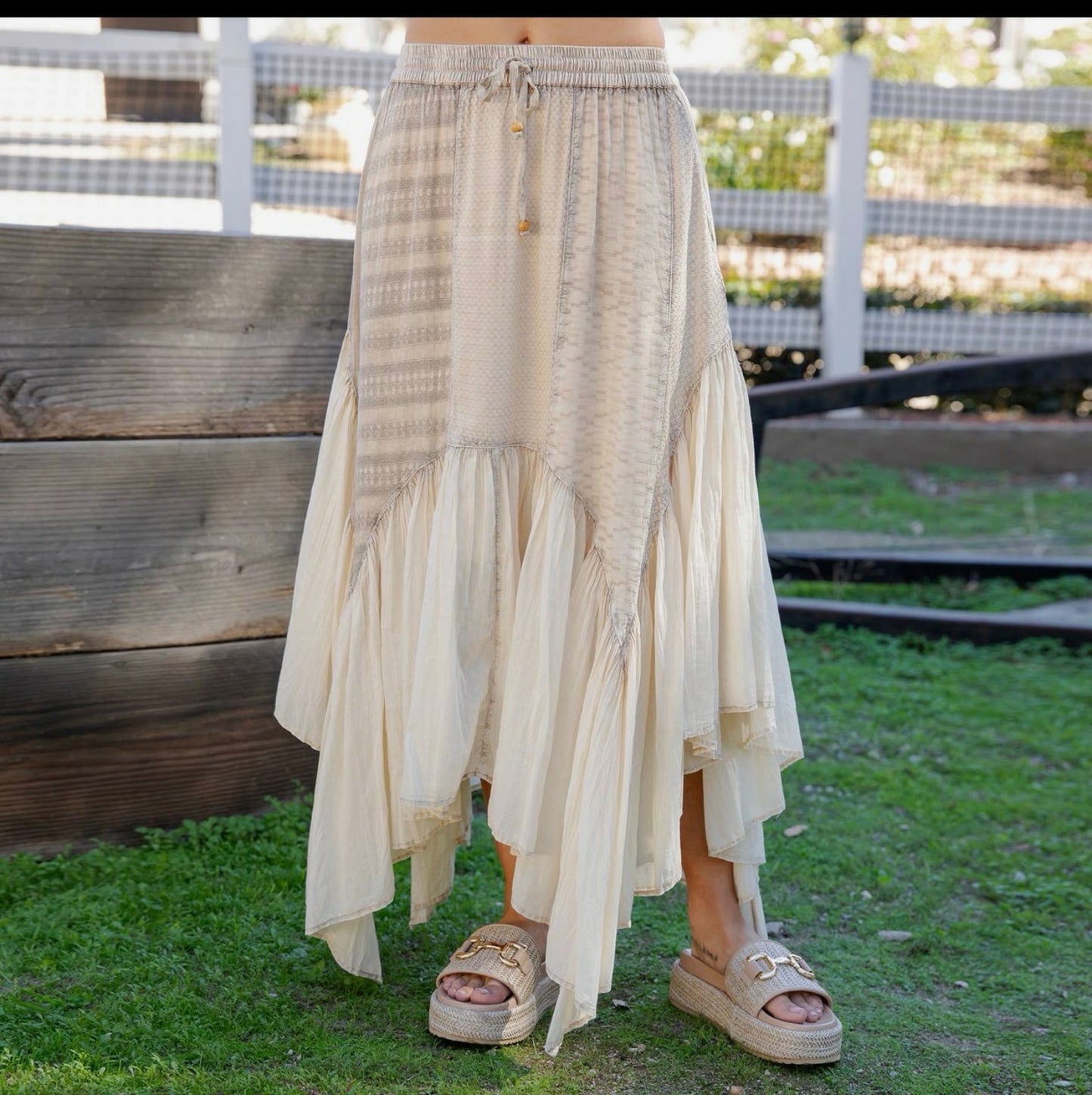 Whispering Willows Boho Skirt