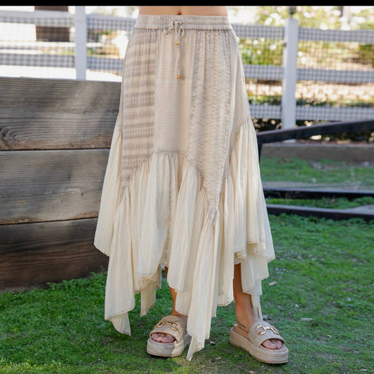 Whispering Willows Boho Skirt