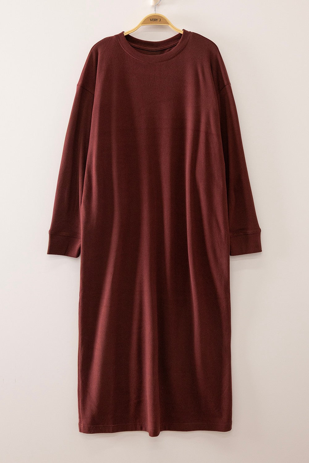 Easy Days Long-Sleeve Midi Dress