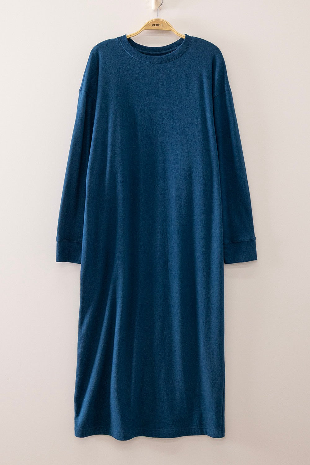 Easy Days Long-Sleeve Midi Dress