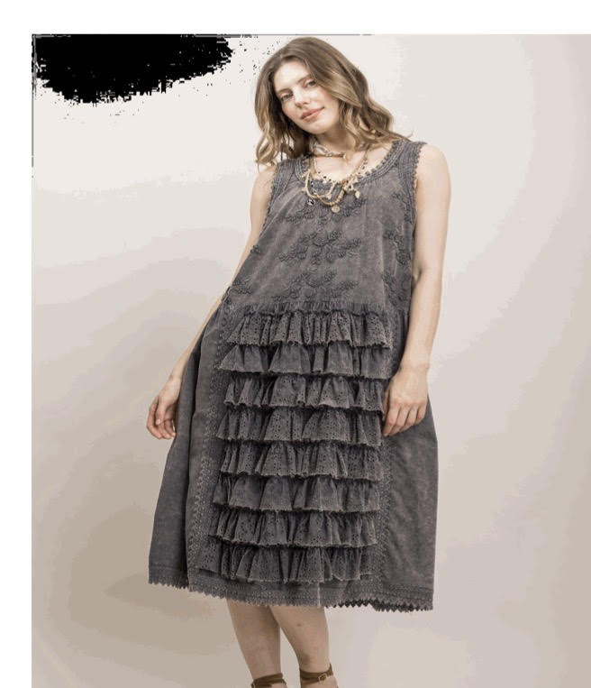 BOUGIE JUMPER W/RUFFLES